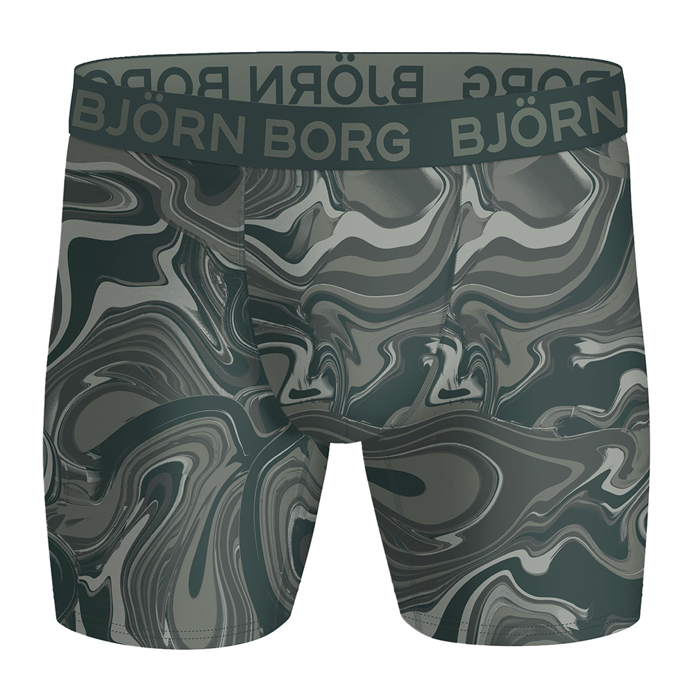 Bjorn Borg Boxershorts sports microfiber 2-pack groen