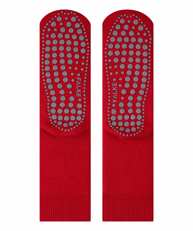 Falke Homepads rode huissokken antislip