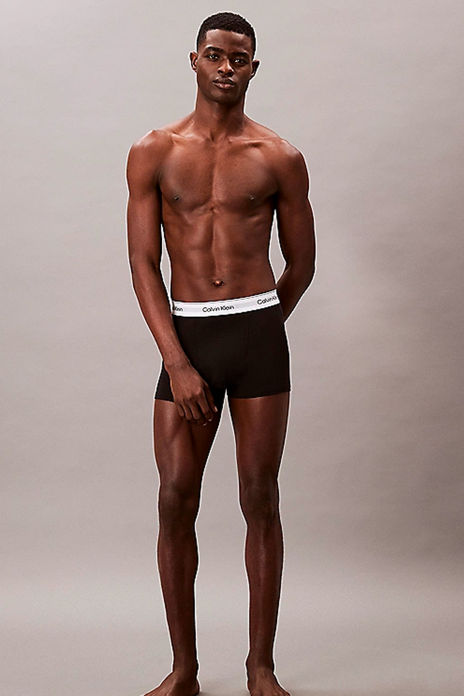 Calvin Klein Icon boxershort 3-pack trunk zwart-wit