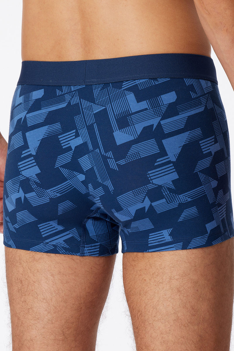 Schiesser 95/5 boxershorts blauw