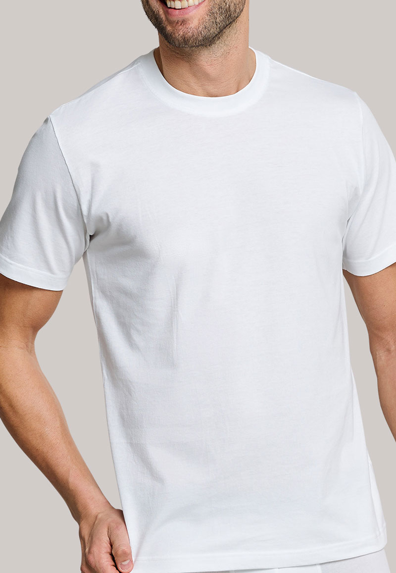 Schiesser American T-shirt 2-pack wit