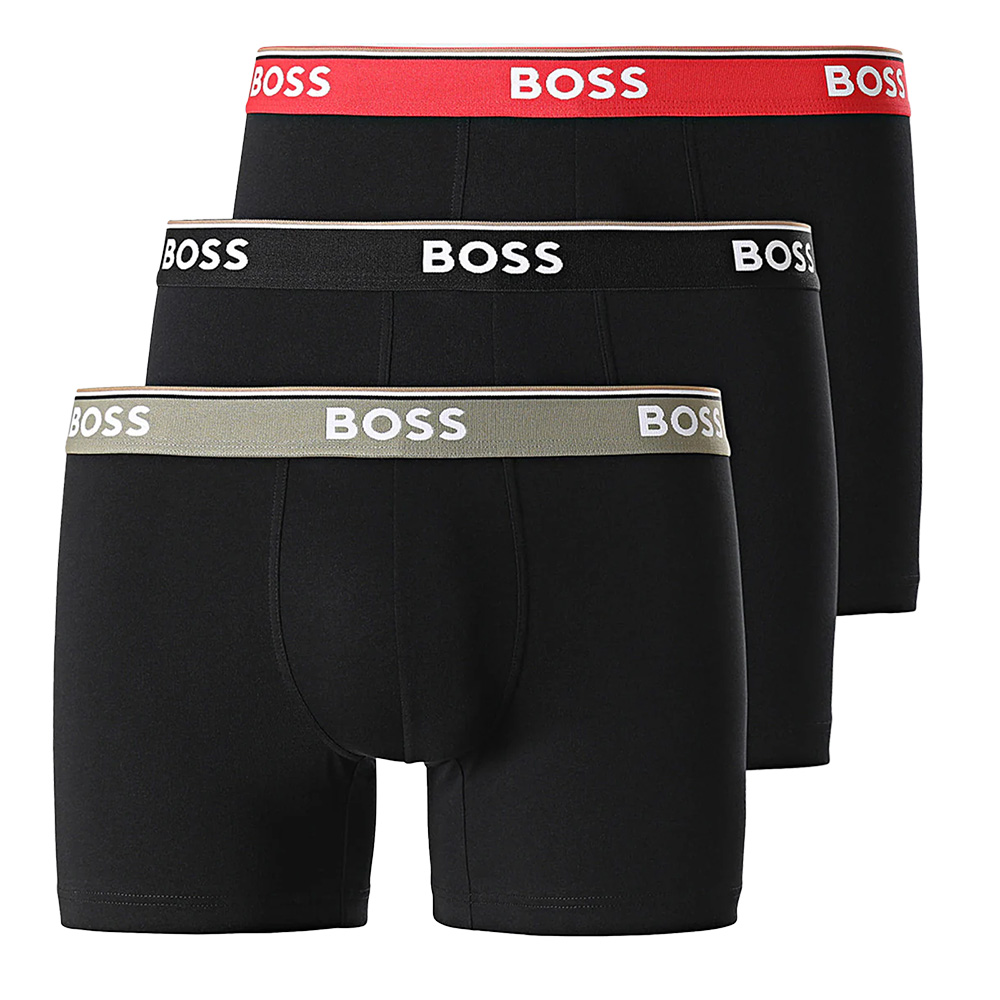 Hugo Boss boxershorts Power 3-pack zwart