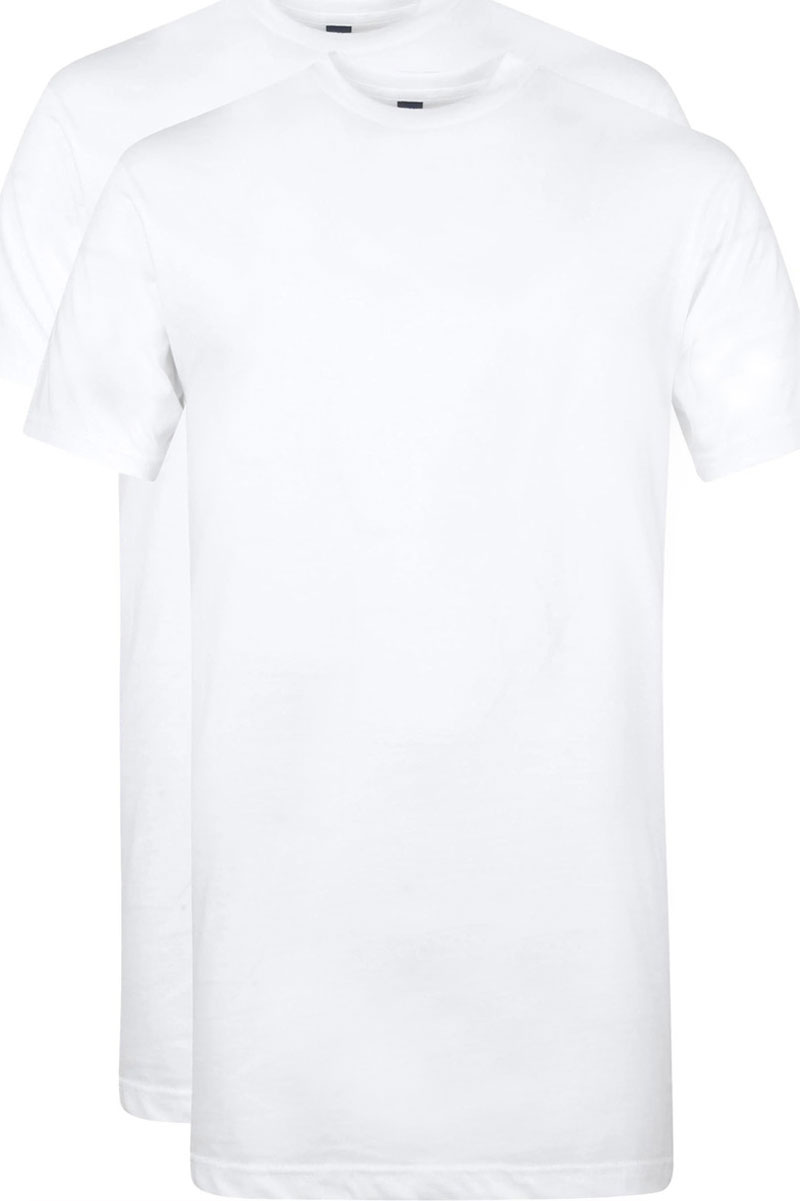 Alan Red T-shirt Virginia long / extra lang 2-pack