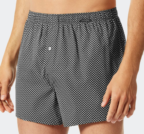 Schiesser wijde boxershorts voorkant
