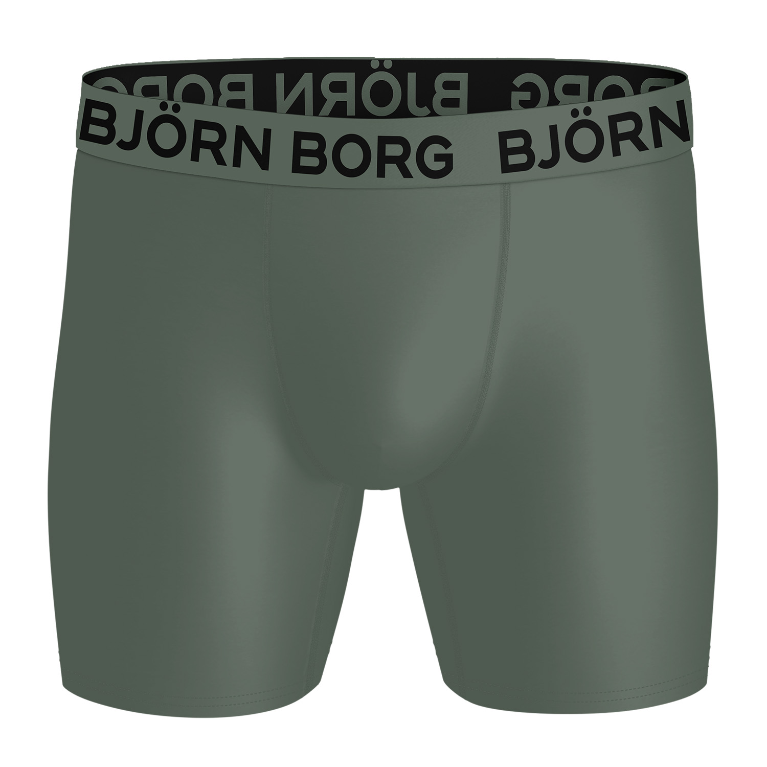 Bjorn Borg Sport microfiber boxershorts 3-pack groen