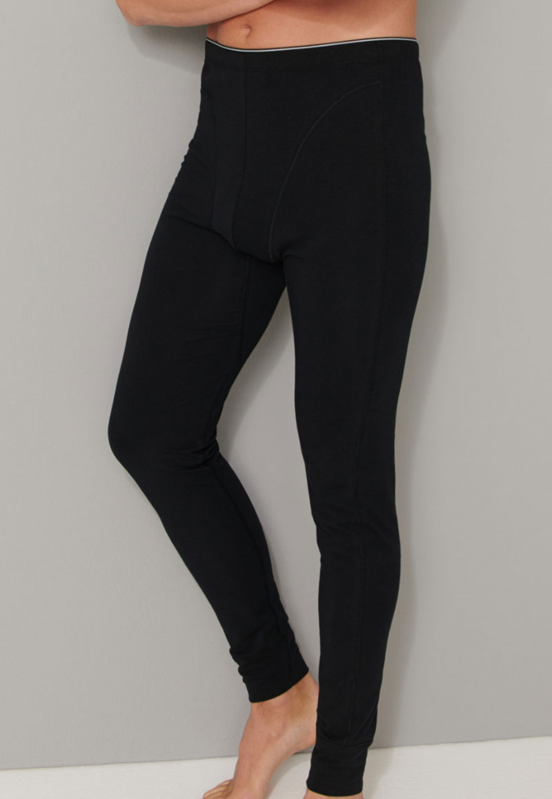 Schiesser 95/5 lange onderbroek zwart