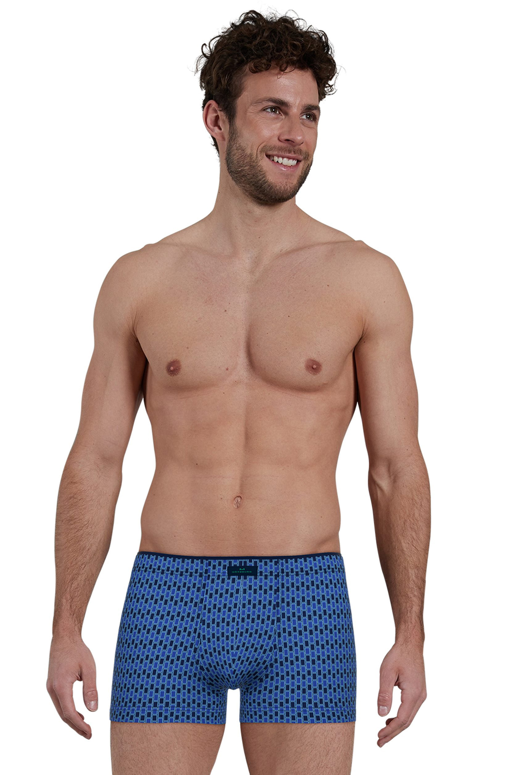 Gotzburg microfiber short Bray blauw