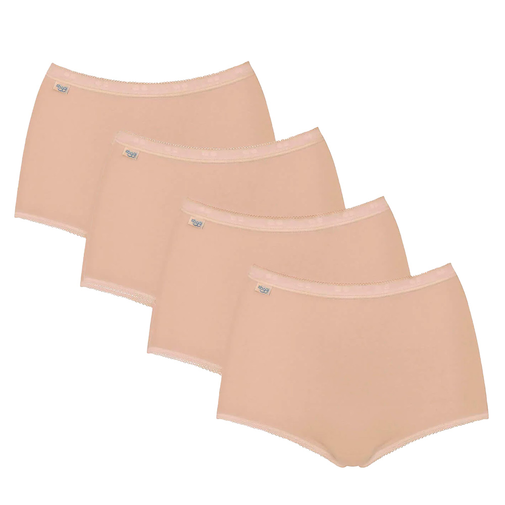 Sloggi Basic+ Maxi slip skin 4-pack = 3+1