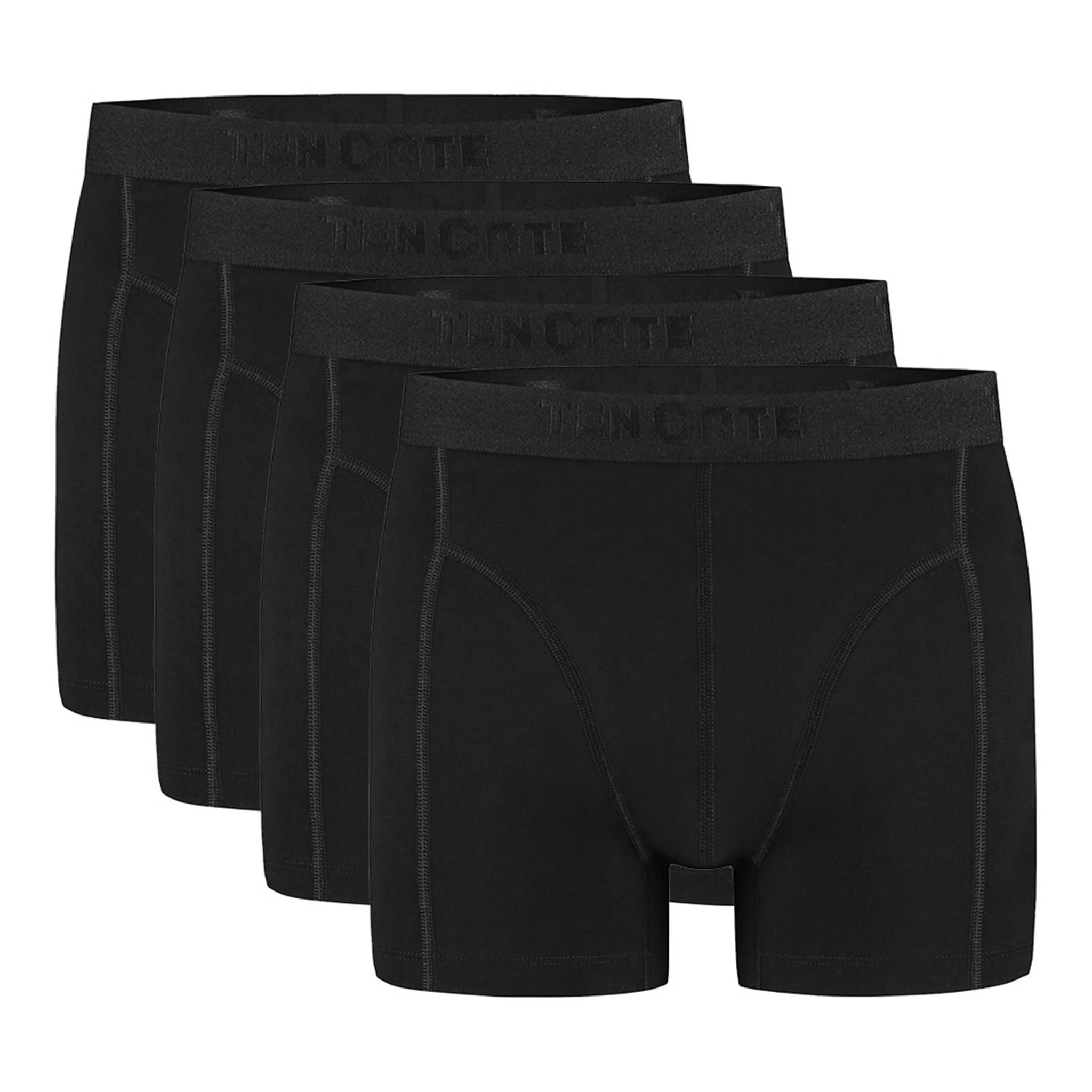 Ten Cate Bamboo boxershorts 4-pack zwart 
