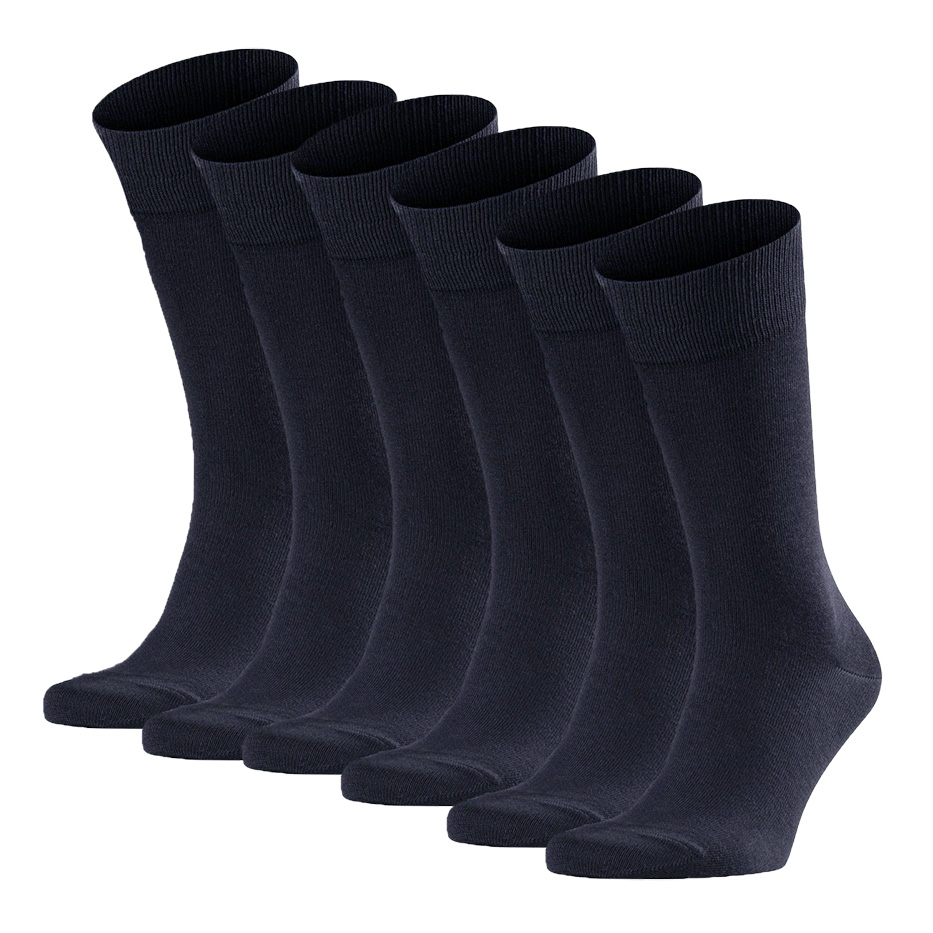 FALKE Happy heren sokken 6-paar blauw