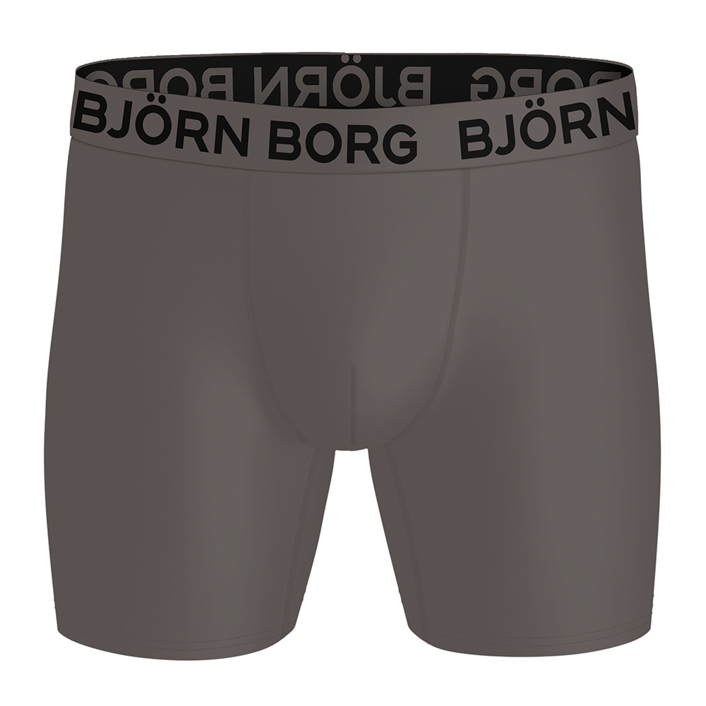 Bjorn Borg Boxershorts sports microfiber 2-pack grijs