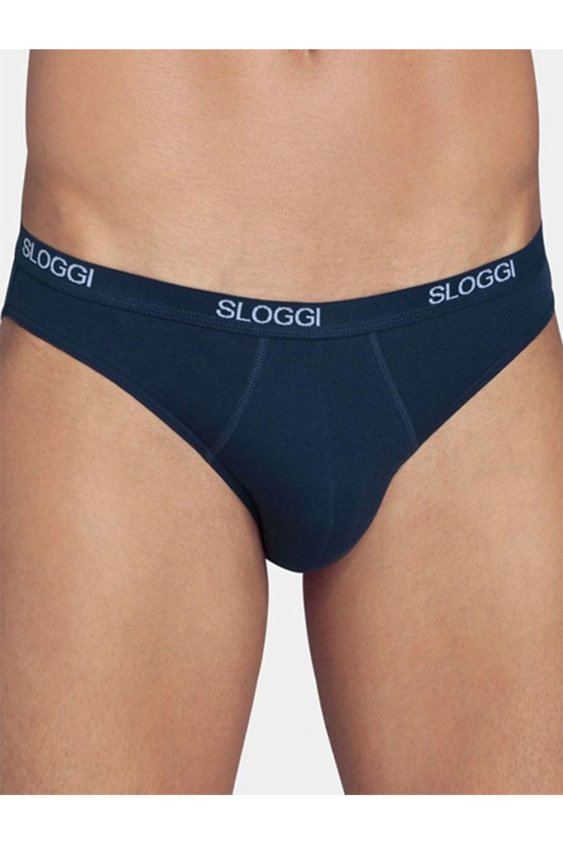 Sloggi basic mini slip blauw