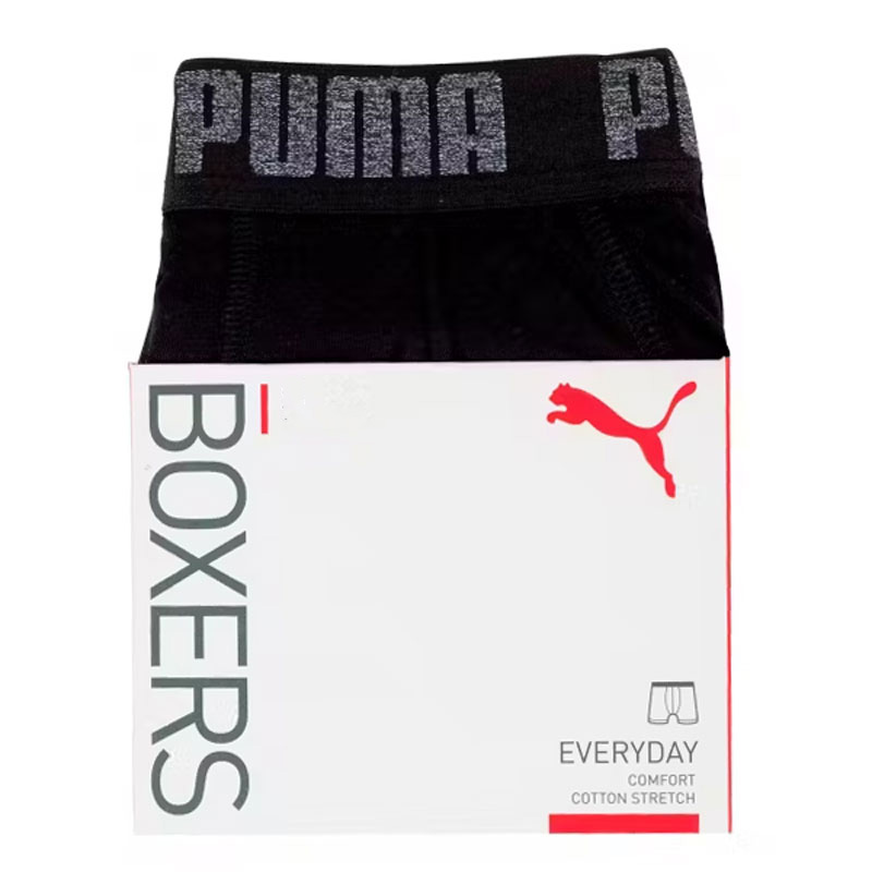 Puma everyday  Boxershorts 6-pack zwart 
