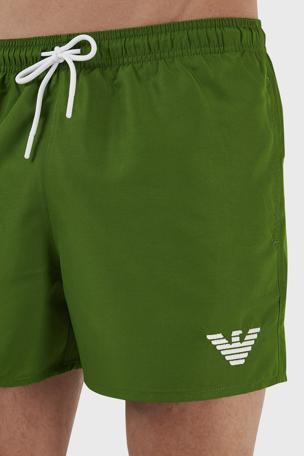 Armani Zwemshort met logo groen