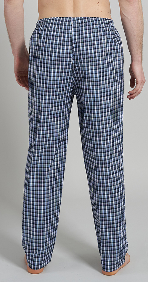 Gotzburg pyjamabroek blauw achterkant