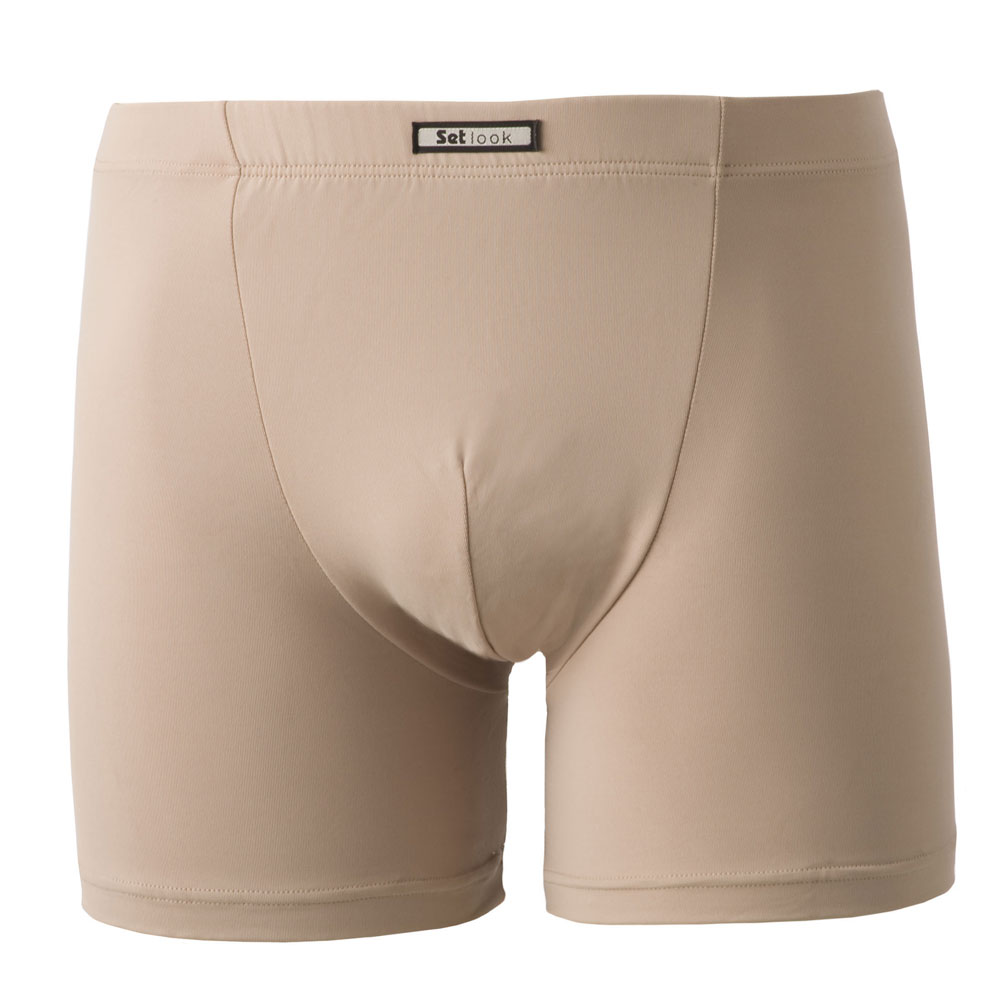 Set Boxershort 1878 microfiber huidskleur