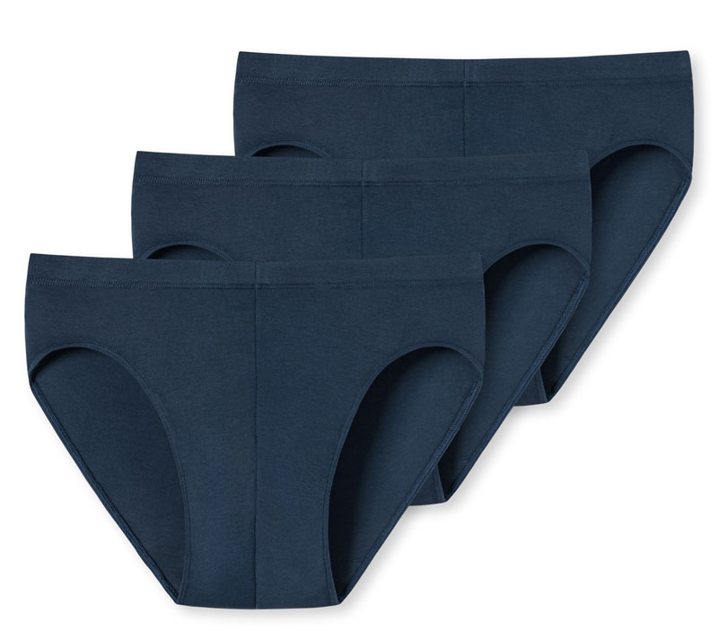 Schiesser Mini slips Uncover Modal cotton blauw