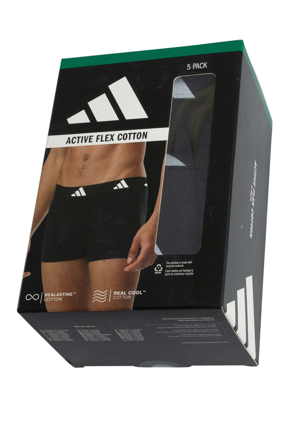 Adidas boxershorts active flex cotton 5-pack 
