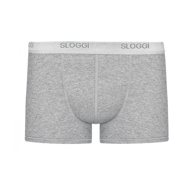Sloggi Men basic short 2-pack grijs