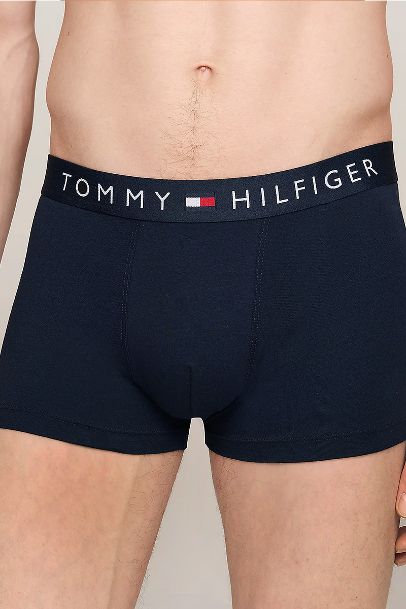 Tommy Hilfiger trunks 3-pack groen-blauw