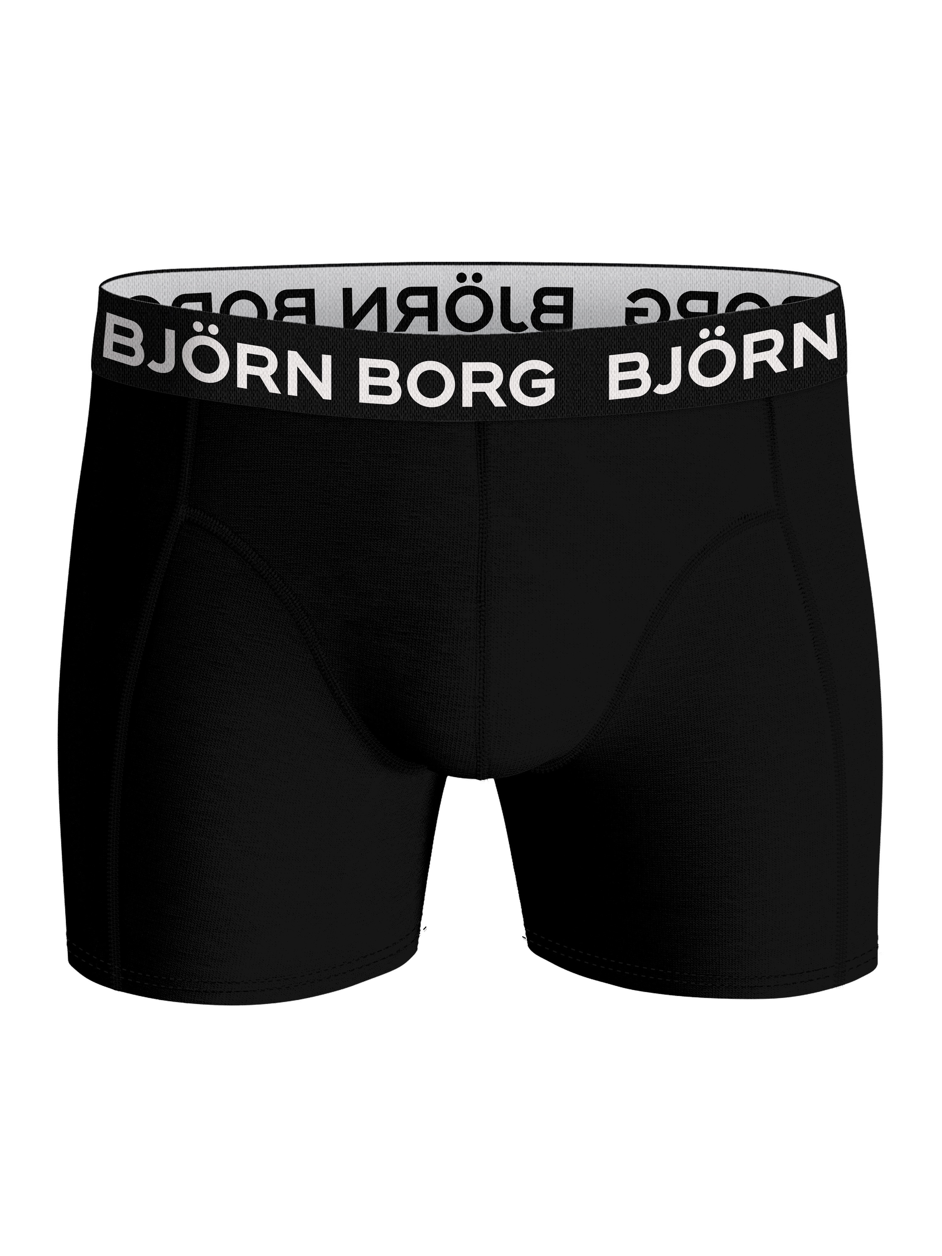 Bjorn Borg Bamboo Boxershorts 2-pack blauw-zwart  