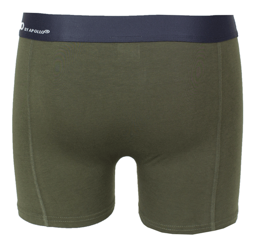 Apollo boxershorts groen achterkant