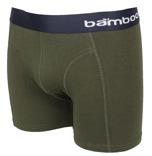 Apollo boxershorts groen zijkant