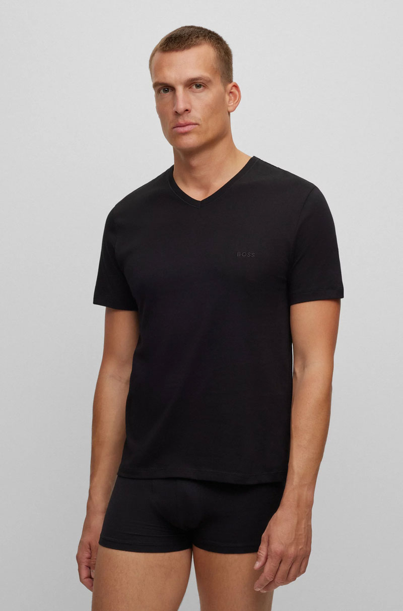 Hugo Boss T-shirt V-hals Classic 3-pack multi