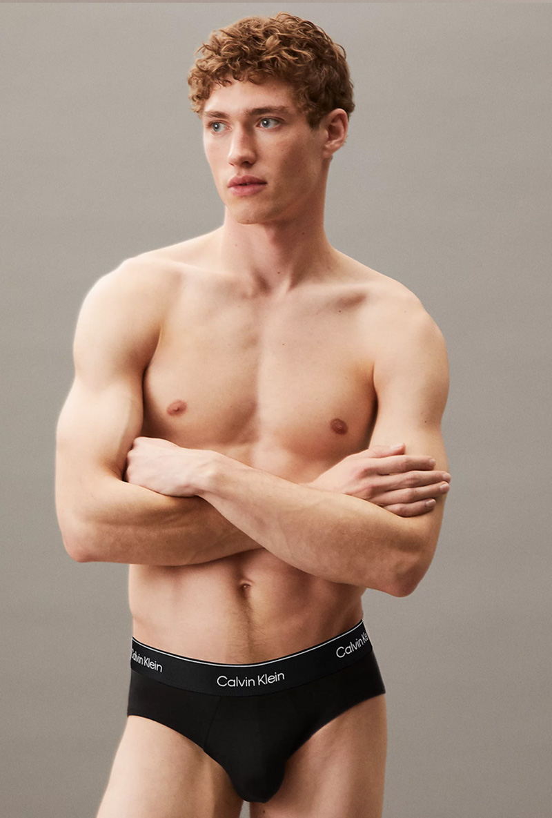 Calvin Klein Icon slips 3-pack zwart 