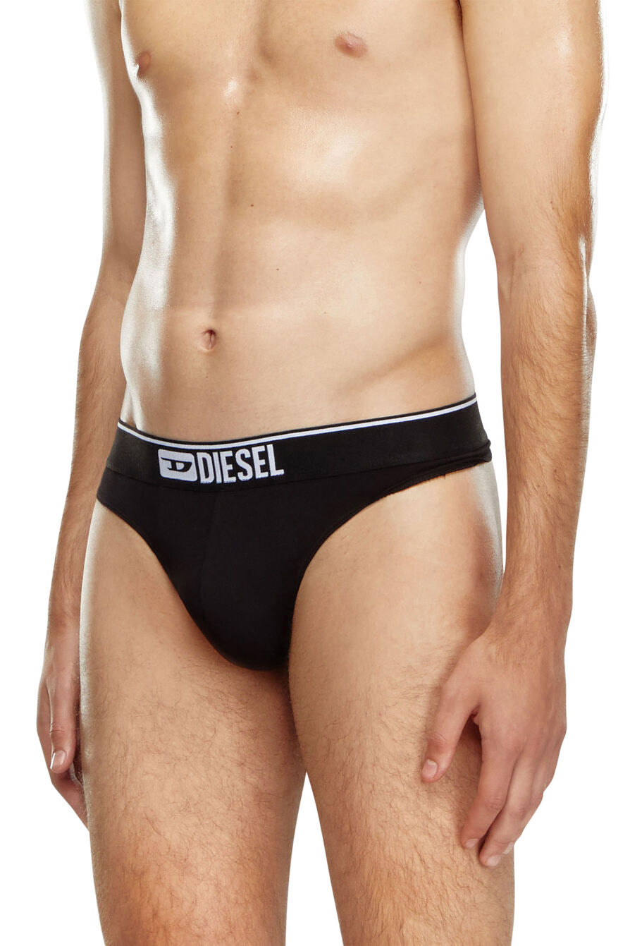 Diesel Herenstrings 3-pack zwart