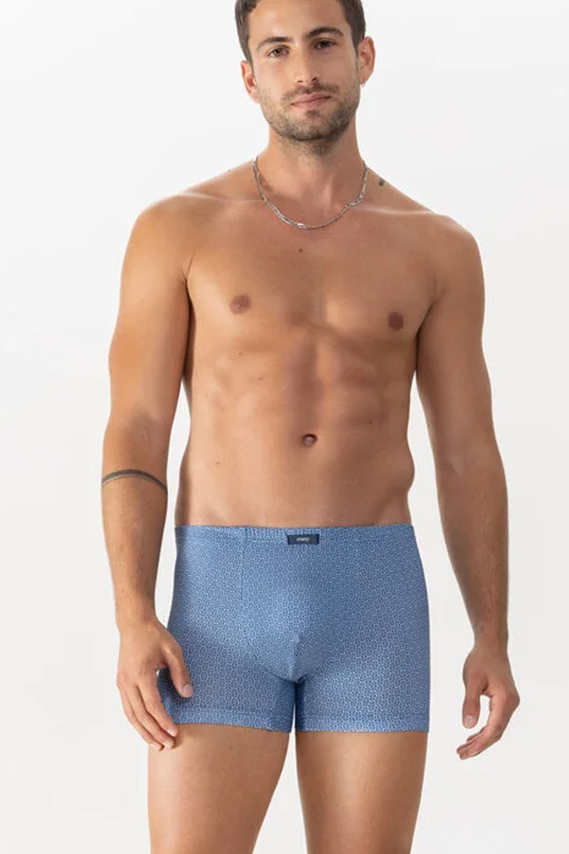 Mey boxershort Frame blue