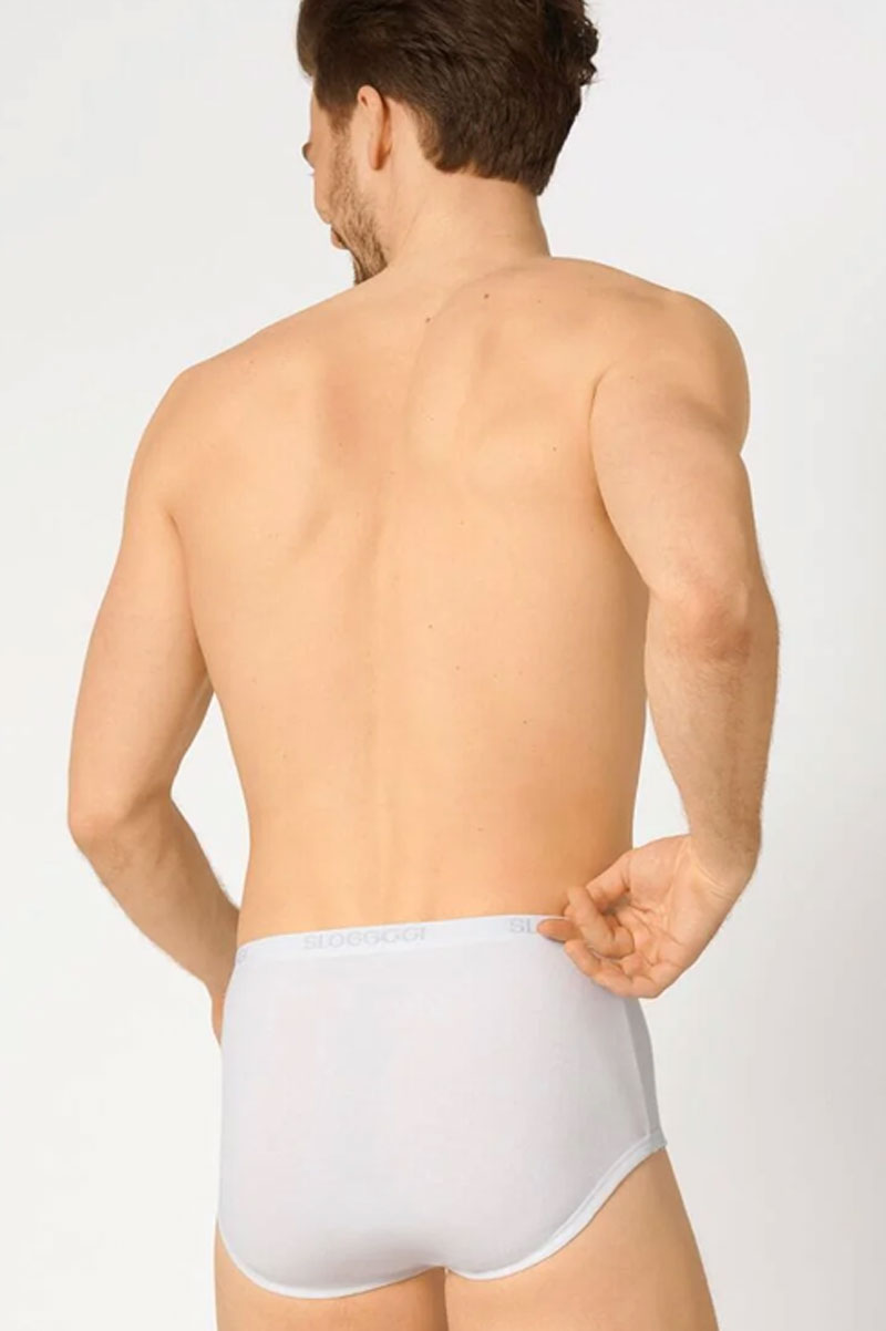 Sloggi men Basic maxi wit 4-pack = 3+1 gratis 