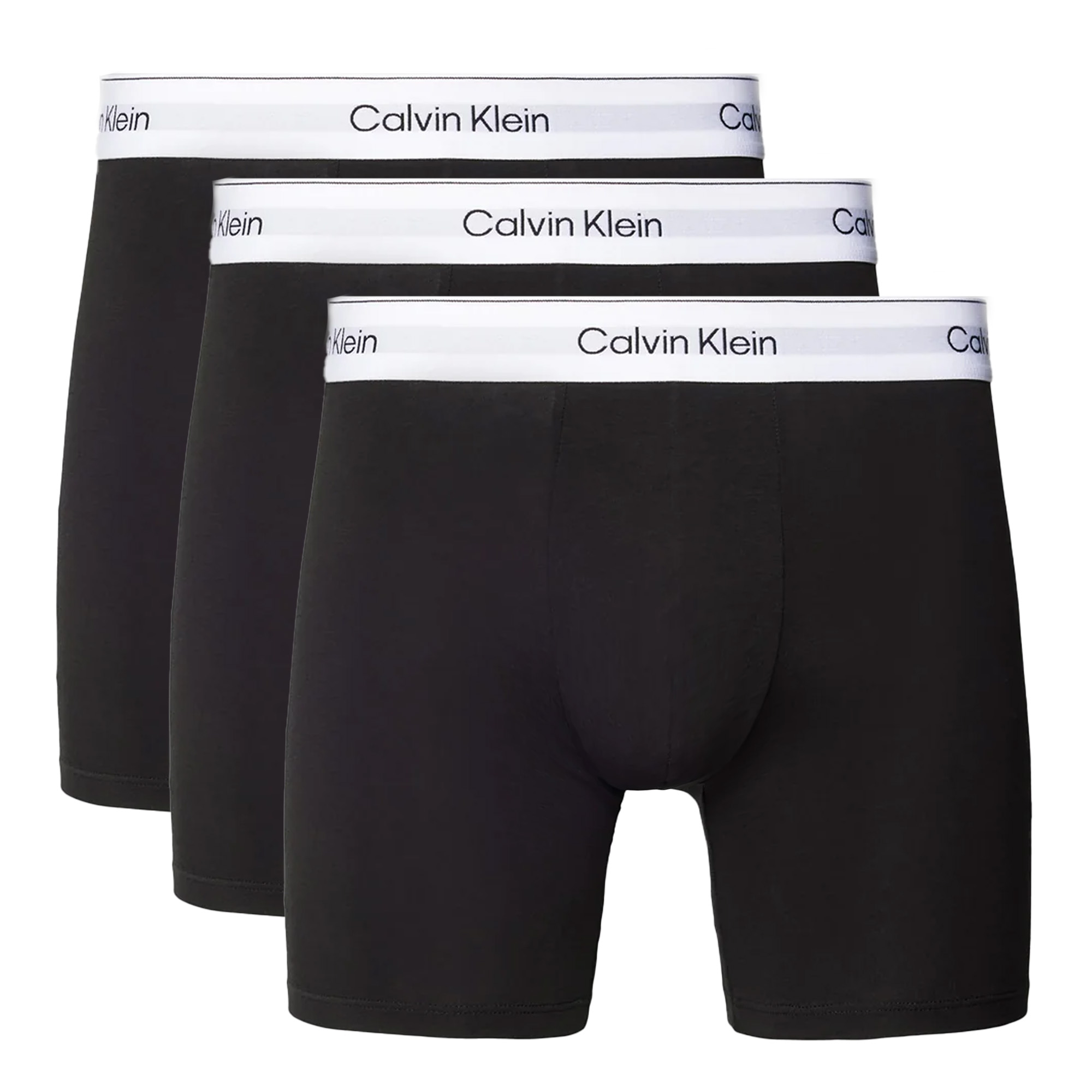Calvin Klein Icon boxershort lang 3-pack zwart 