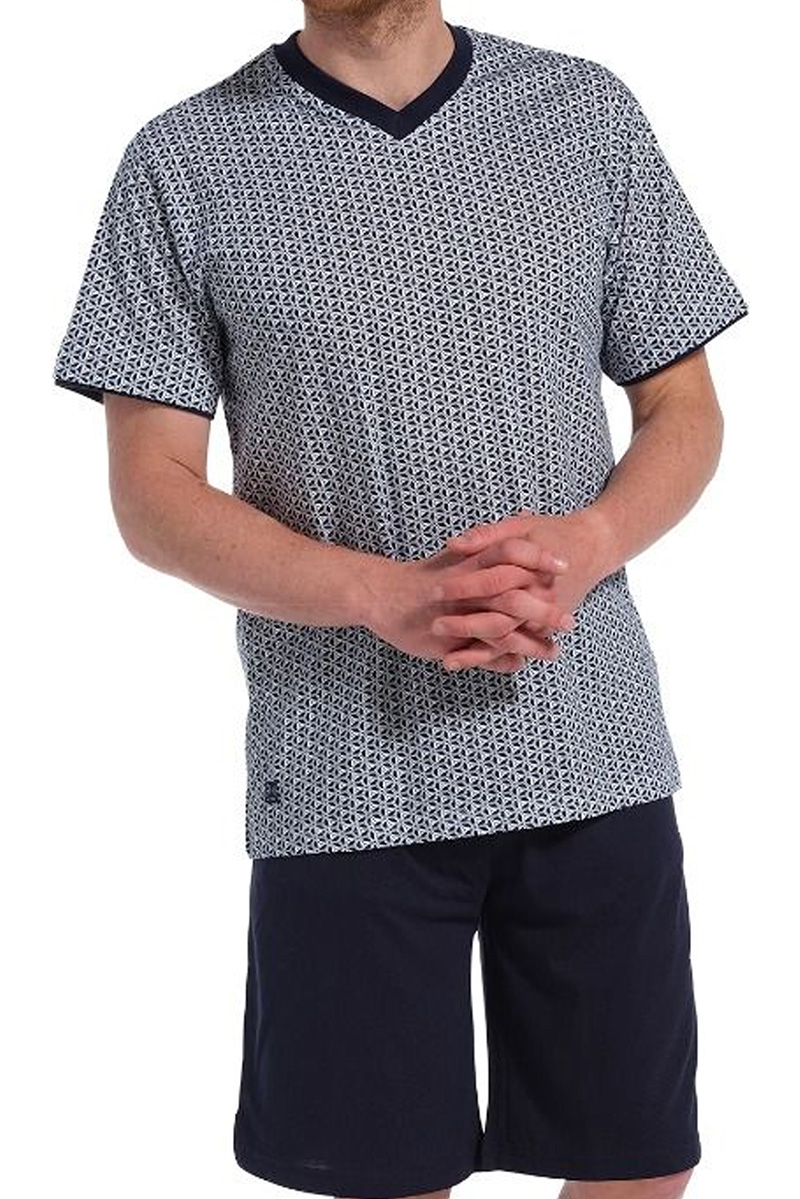 Pastunette Shortama V-hals blauw