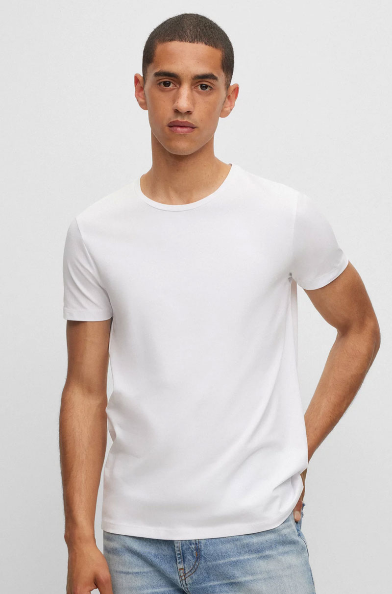 Hugo Boss T-shirts ronde hals Hugo red label 2-Pack