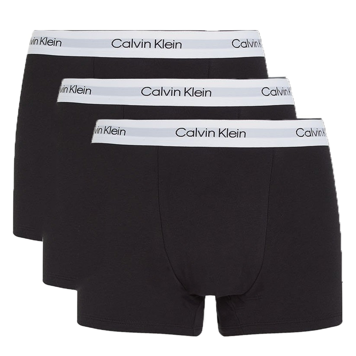 Calvin Klein Icon boxershort 3-pack trunk zwart-wit