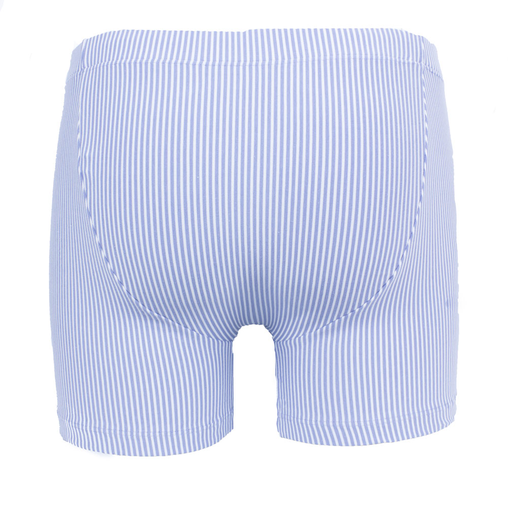 Set Boxershort Stripes blauw gestreept