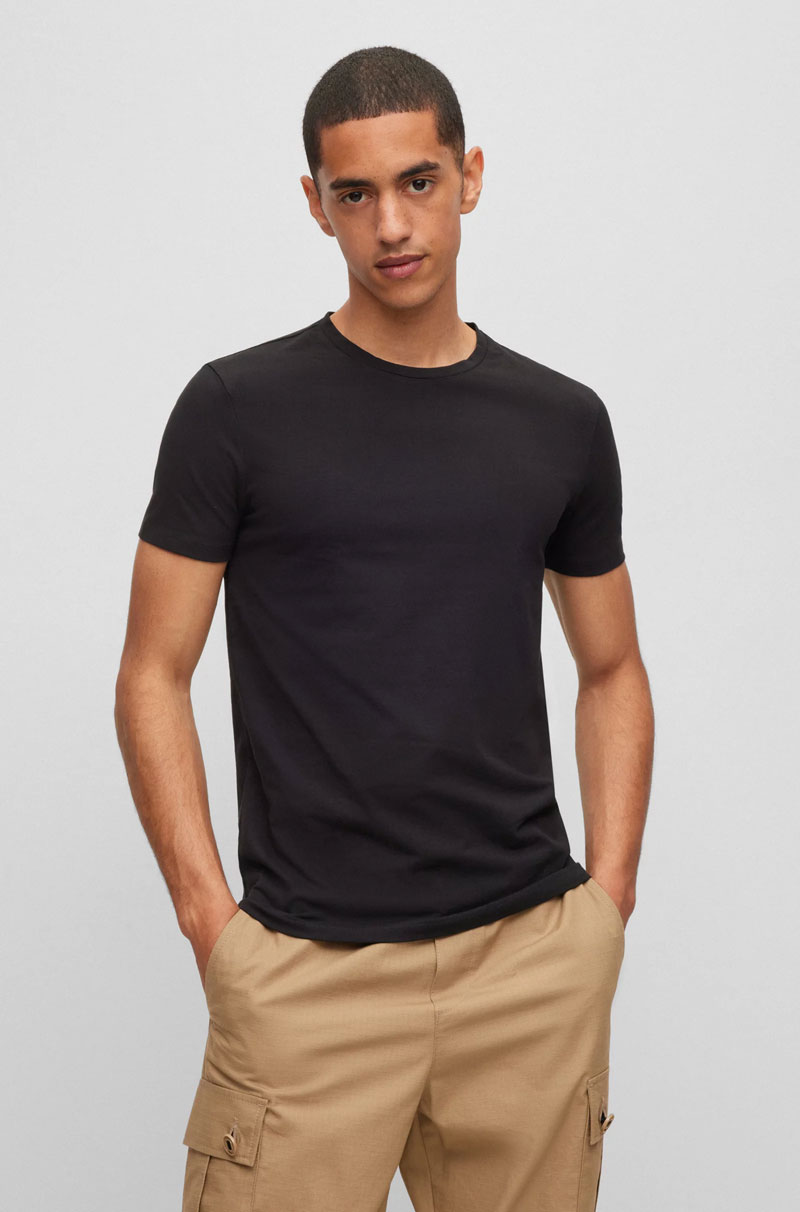 Hugo Boss T-shirts O-hals Hugo red label 2-Pack