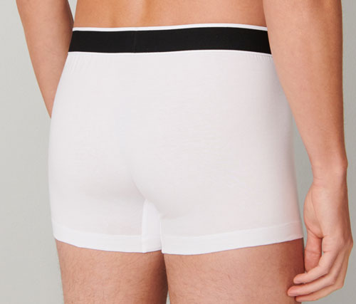 Schiesser boxershorts wit 95-5 3-pack achterkant