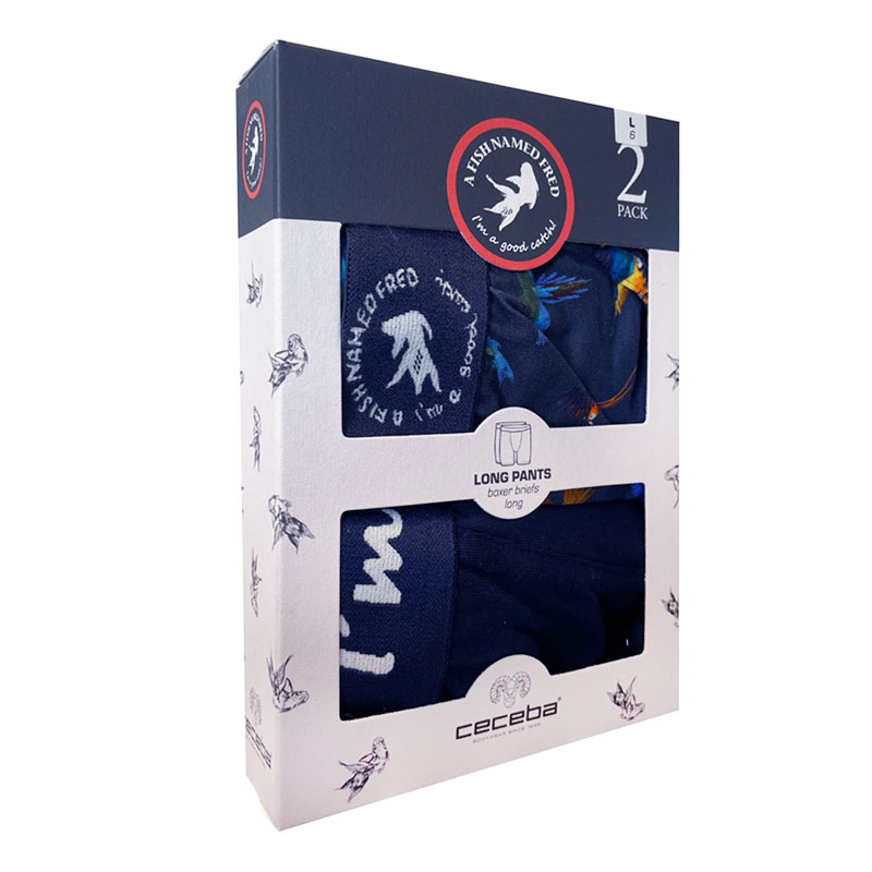 A Fish named Fred Boxershorts 2-pack Tropisch