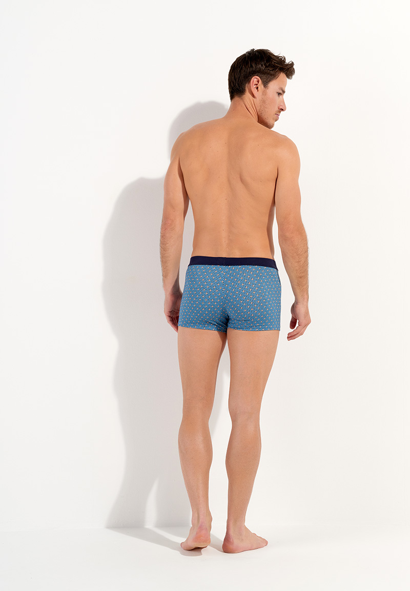 Hom Ho1 boxershort Stars blue print