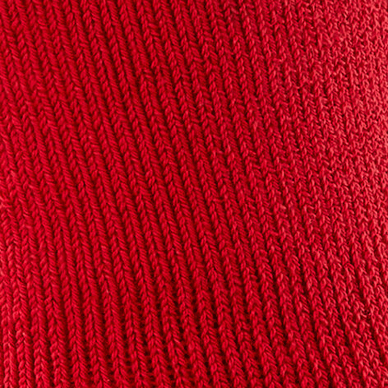 Falke Homepads huissokken rood kleur