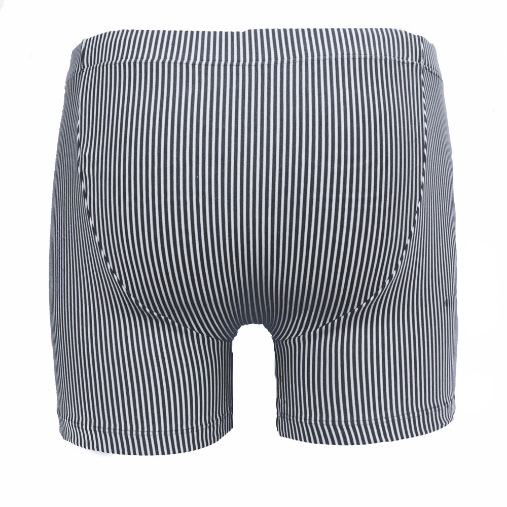 Set Boxershort Stripes zwart gestreept