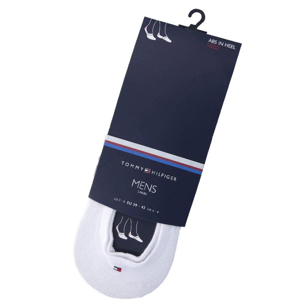 Tommy Hilfiger sokken invisible wit 2-paar