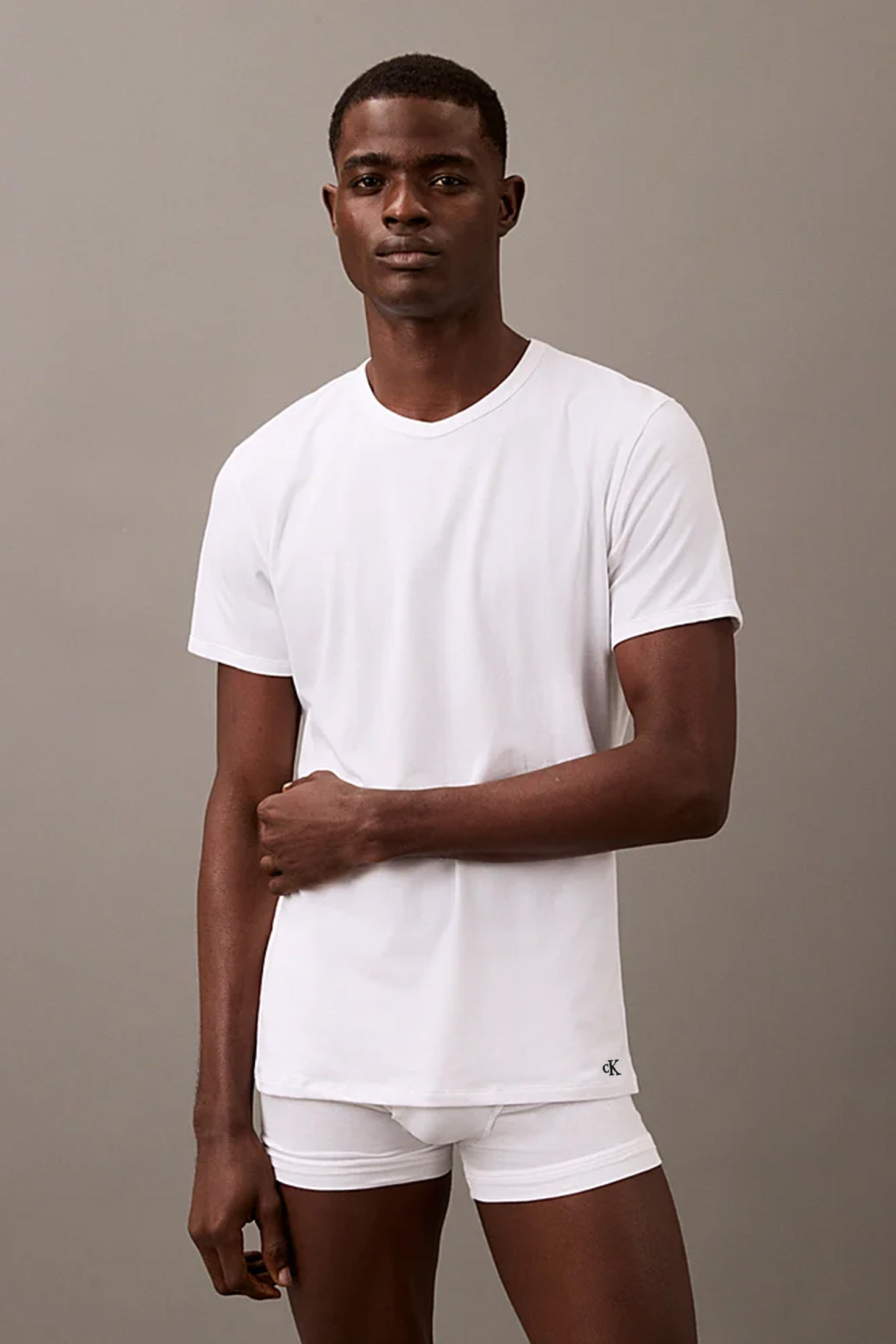 Calvin Klein T-shirts cotton stretch wit 3-pack