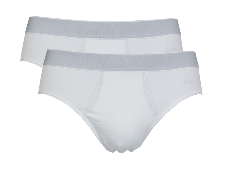Sloggi 2-pack Ever fresh midi wit