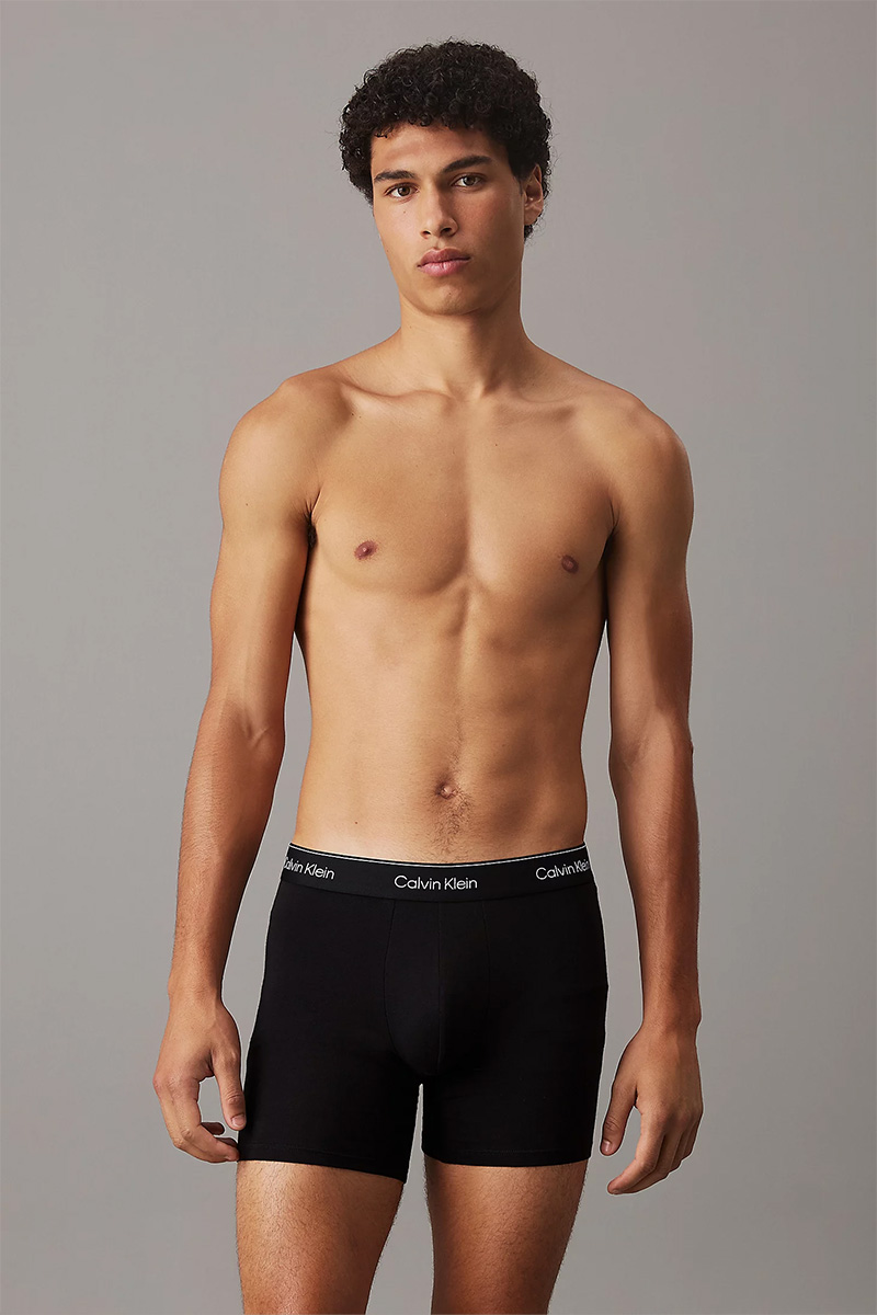 Calvin Klein Icon boxershort lang 3-pack zwart