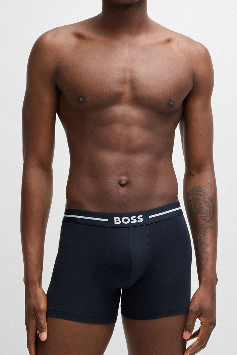 Hugo Boss Bold boxershorts 3-pack blauw
