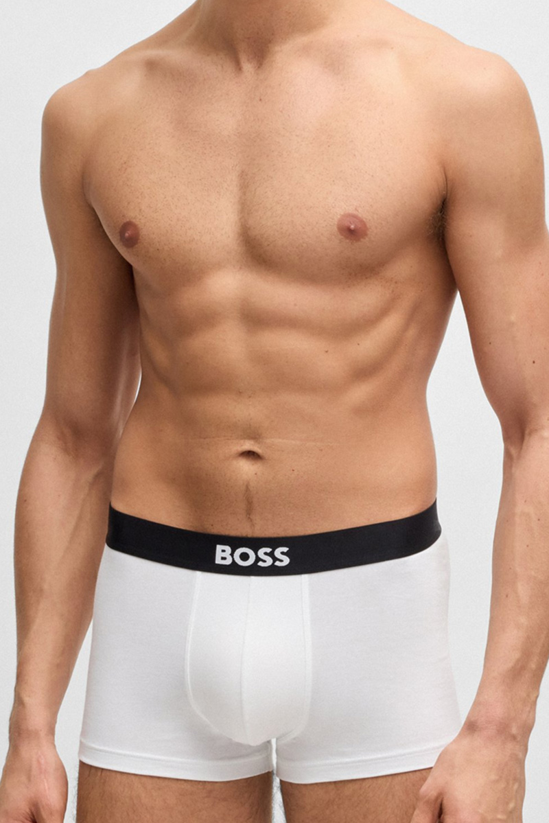 Boss ONE boxershorts 3-pack wit