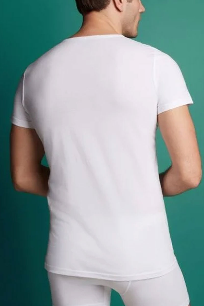 Ten Cate T-shirt High neck  organic cotton  2-pack